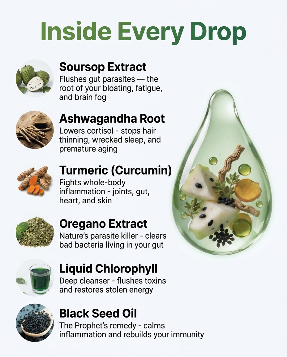 Vitalix - Soursop Liquid Complex - Natural Herbal Detox For a Cleaner, Healthier Liver