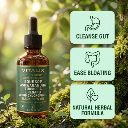 Vitalix - Soursop Liquid Complex - Natural Herbal Gut Detox
