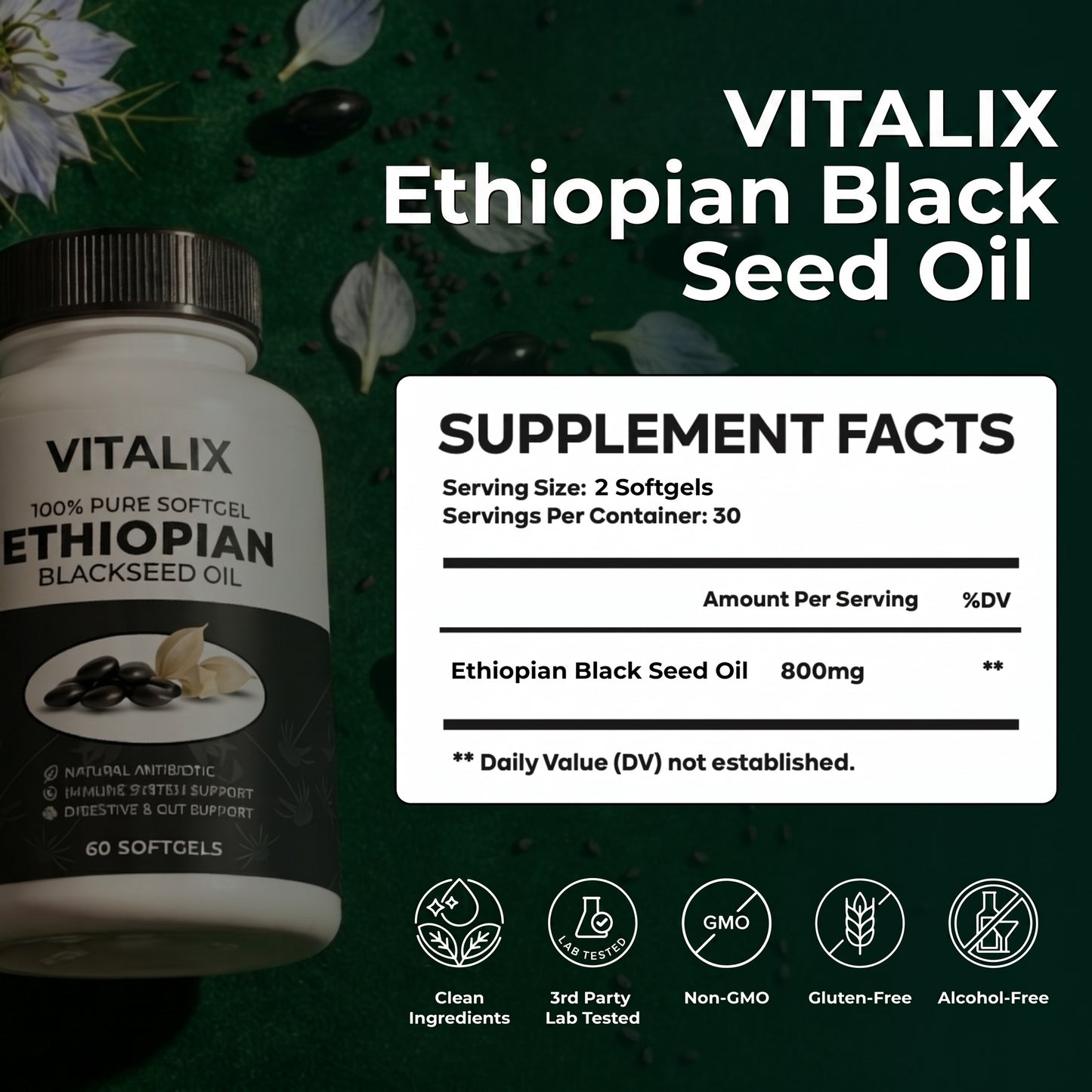 Ethiopian Black Seed Oil