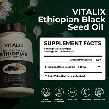 Ethiopian Black Seed Oil